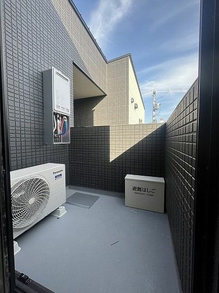 Neo港楽のバルコニー|陽当たり良好なバルコニーです