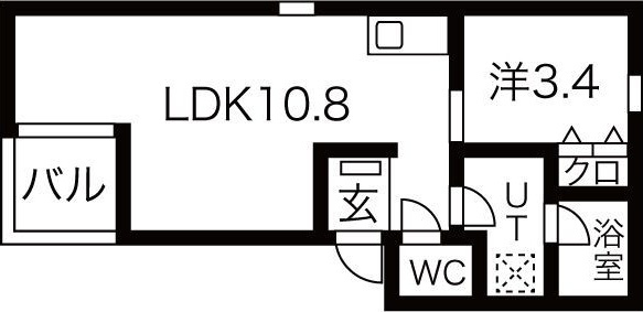 Neo港楽の間取り