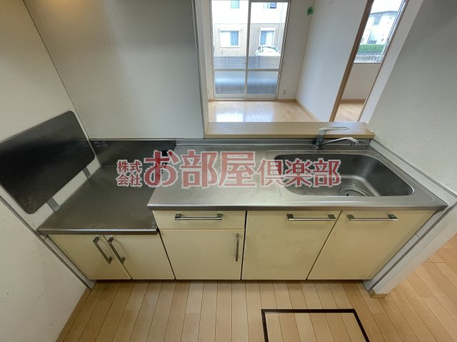 サンライズ北野Ⅽのキッチン|使いやすいキッチンです