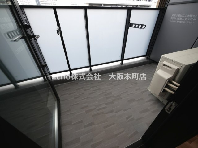 K-COURT谷町四丁目のバルコニー