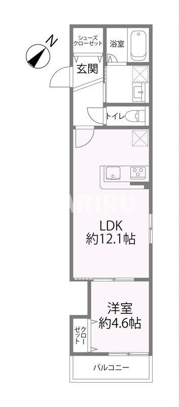 Reglia今里Northの間取り