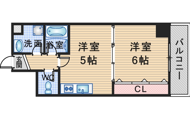 シャノアールの間取り