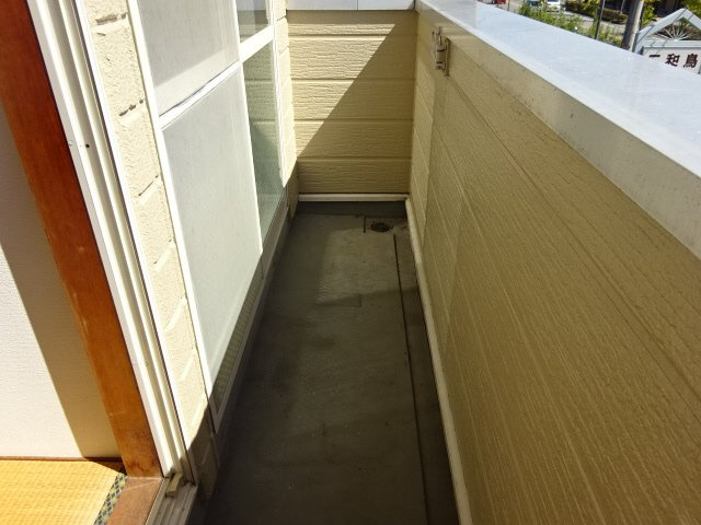 エルメゾンのバルコニー