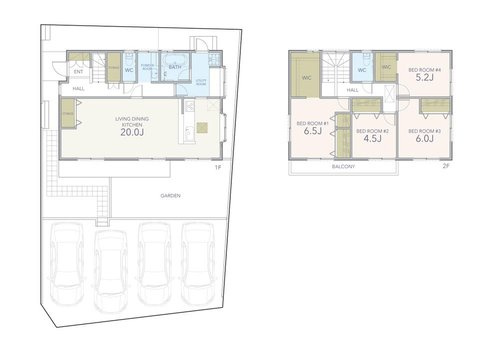 【間取り】 | 藤沢市用田　中古戸建