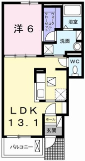 【間取り】 | ヌォーヴォ・ドラーゴⅠ