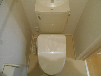 【トイレ】 | ヌォーヴォ・ドラーゴⅠ | 落ち着いた色調のトイレです