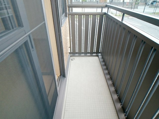 セジュール石原坂のバルコニー