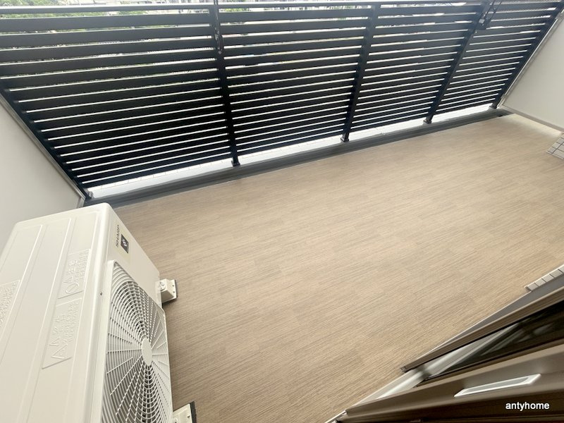 プレジオ塚本ASIAN　仲介手数料無料のバルコニー