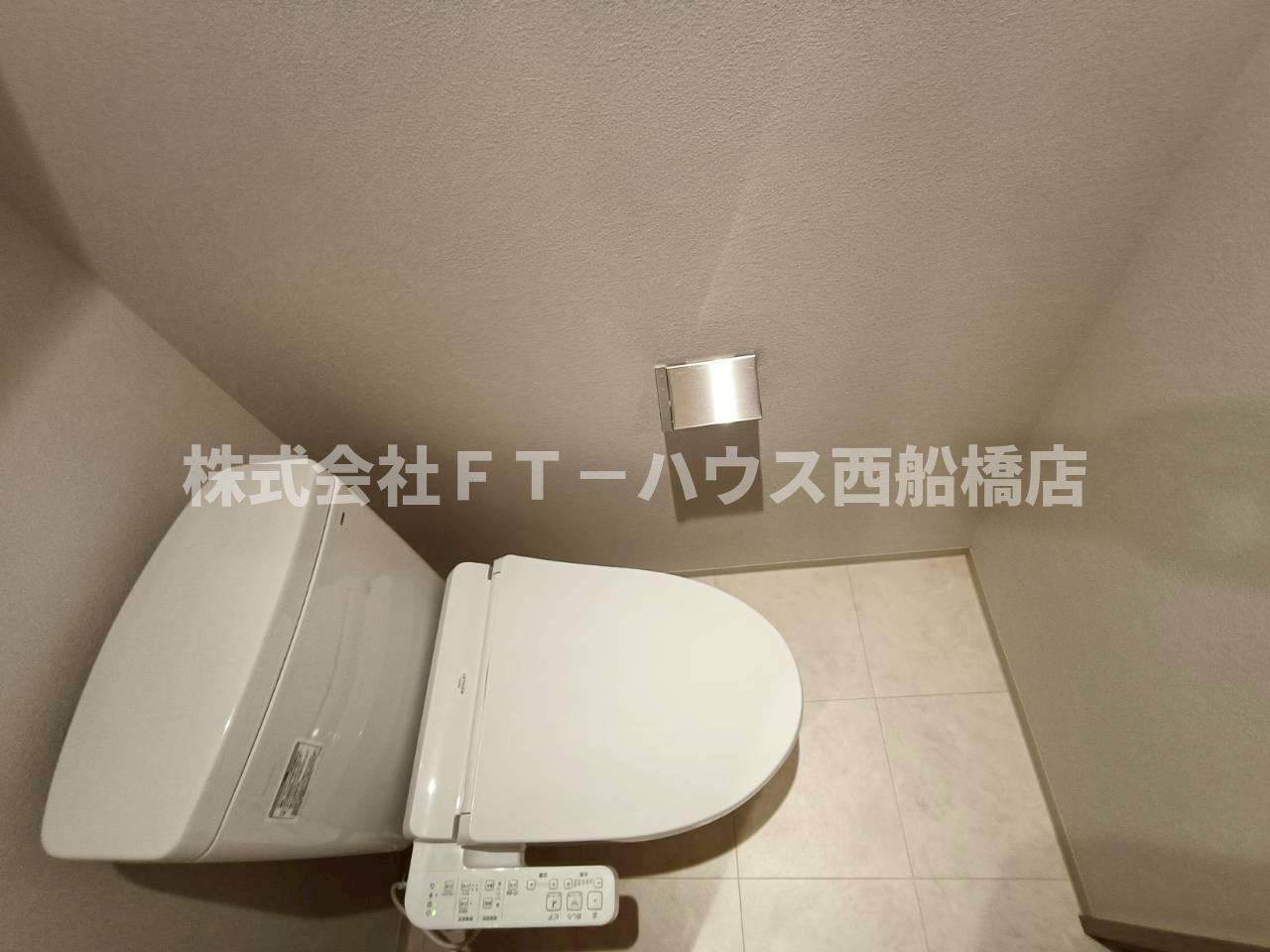 Alivis原木中山のトイレ