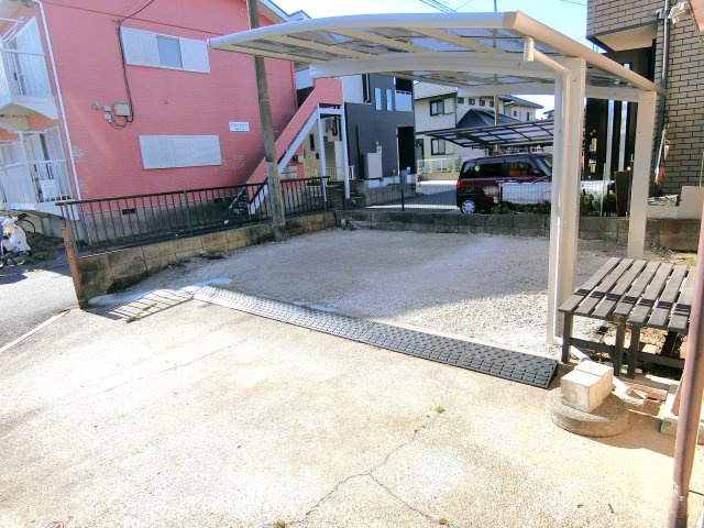 茂原緑町貸家の駐車場