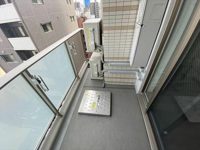 フレンシア浅草橋のバルコニー