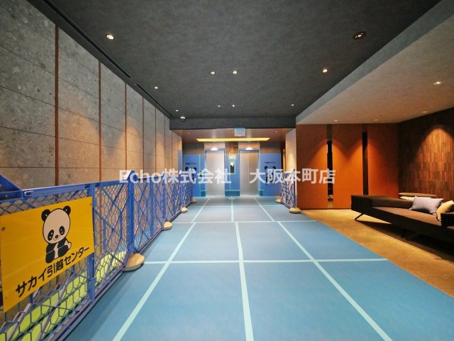 K-COURT谷町四丁目のロビー