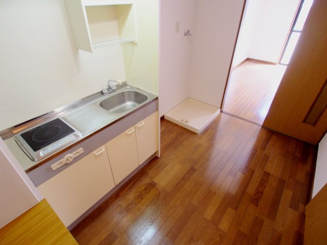広島市安芸区中野東６丁目の賃貸マンションのキッチン