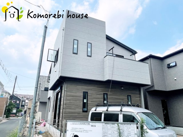 大宮南中野　新築一戸建て　ルシェール　Cの外観|7/21撮影