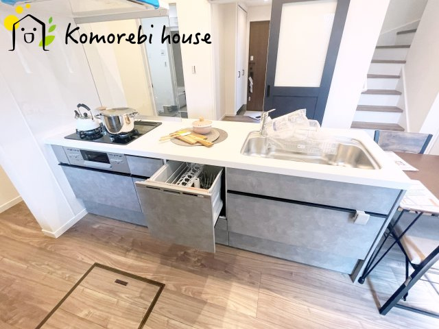 大宮南中野　新築一戸建て　ルシェール　Eのキッチン|キッチンです