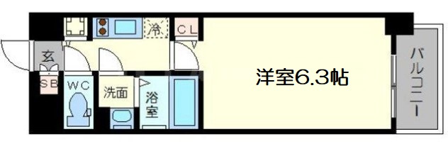 【間取り】 | グランカリテ新大阪WEST
