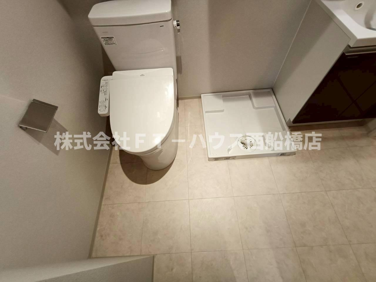 Alivis原木中山のトイレ