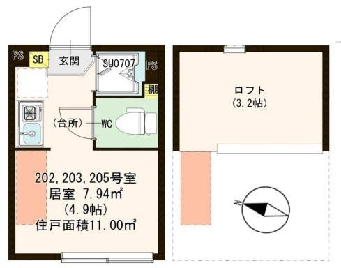 【間取り】 | マグノリアテラス東小岩