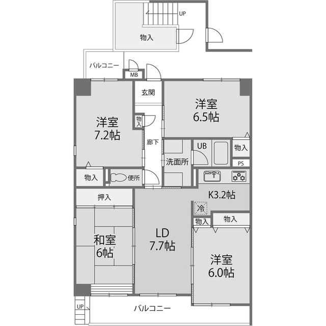 エスタブレの間取り