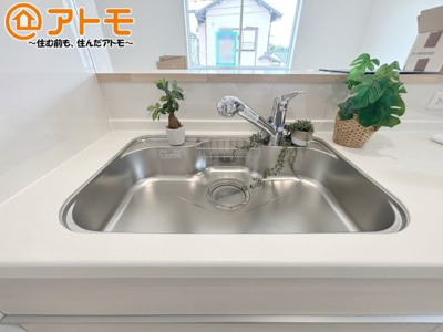 【設備】 | 沼津市西熊堂第3　新築一戸建て　1号棟 | 広いシンクは使い勝手良好です♪