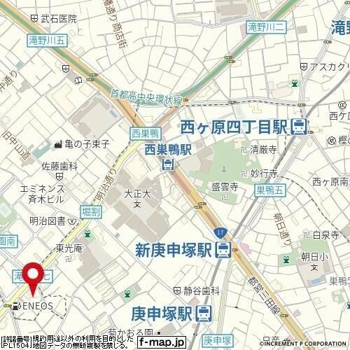 ルピナス・グランドカーサ西巣鴨の地図