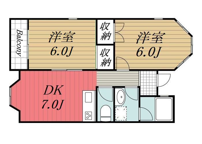 【間取り】 | パークサイド21