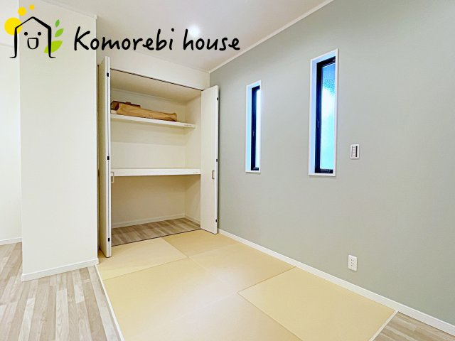 大宮南中野　新築一戸建て　ルシェール　Fの和室|ゆったりとくつろげる和室です