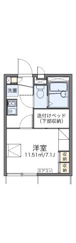 レオパレスＳＵＮぽてとの間取り