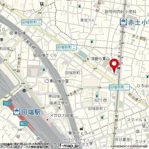 メゾンオルテの地図