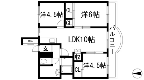 【間取り】