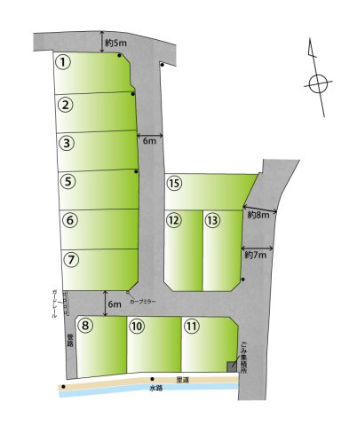 山口小学校南　11号地　【土地＋建物参考プラン】の区画図