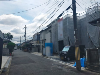 【前面道路含む現地写真】 | 宇治市伊勢田町名木1丁目　新築戸建