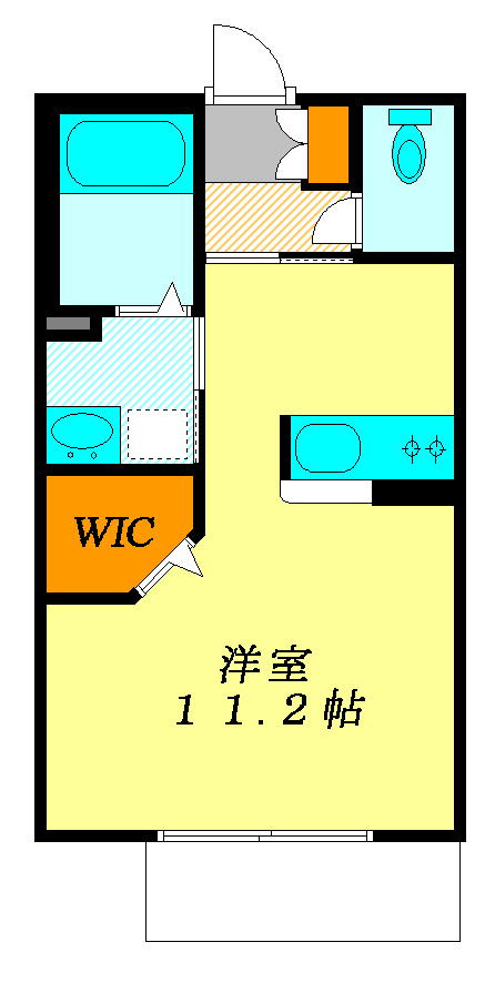 アークハイツＢの間取り