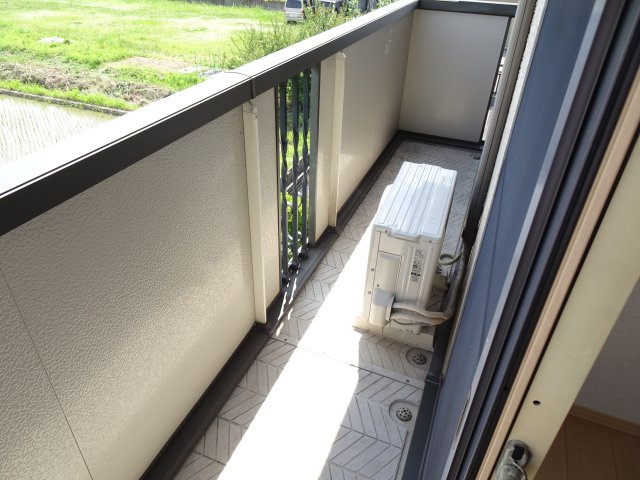 ナホトカ静里 Cのバルコニー