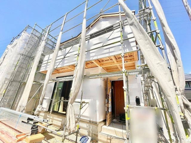 尼崎市田能４丁目の外観|構造の安定、火災時の安全、高齢者等への配慮など共通に定められた方法を用いて第三者機関が客観的に示す設計・建設住宅性能評価で6項目最上位等級をW取得し、長期的な住まいの安心を支えます。（予定を含みます）