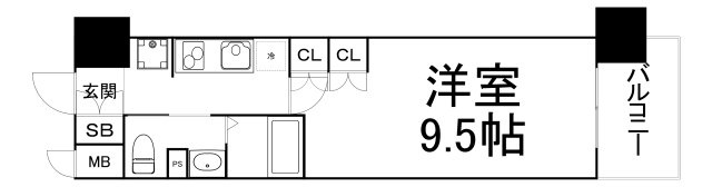 【間取り】 | コンフォリア阿波座
