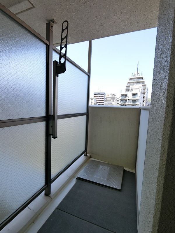 ジークレフ神戸元町のバルコニー