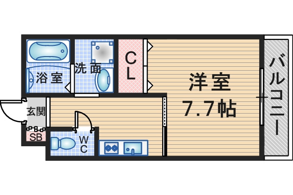 春紫苑の間取り