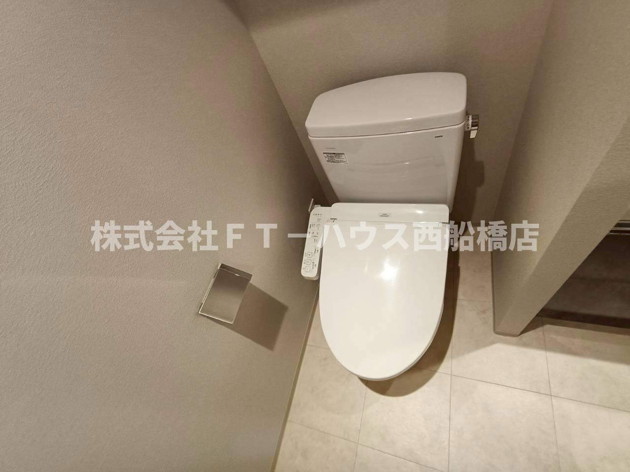 Alivis原木中山のトイレ