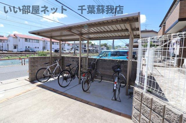 サンライズ池田のその他共用部分|駐輪場