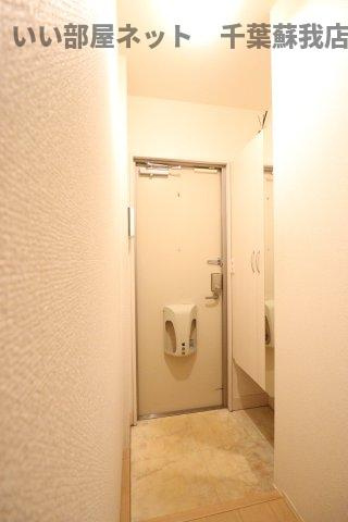 サンライズ池田の玄関|シンプルで使いやすい玄関です