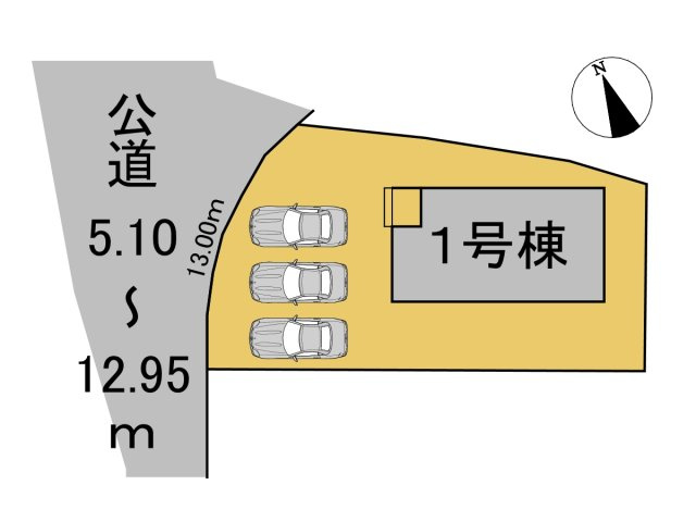 リーブルガーデン　各務原市蘇原伊吹町　全1区画分譲の区画図|■区画図
■YAMADA電機の　ヤマダ不動産　株式会社リライフ　
いつでもお問合わせ下さい。
