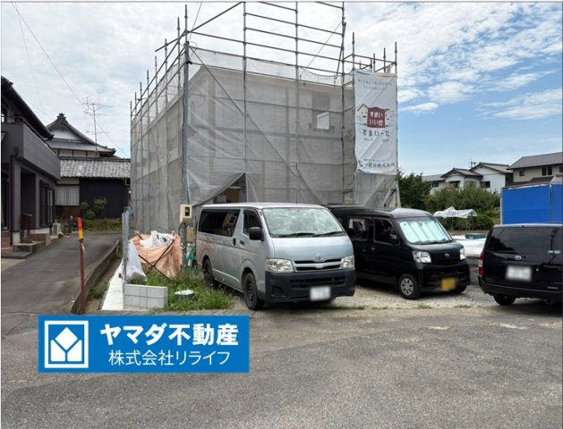 リーブルガーデン　各務原市蘇原伊吹町　全1区画分譲の外観|「現地（2026年8月1日）撮影」　
■外観写真　
■ヤマダ不動産　株式会社リライフ　