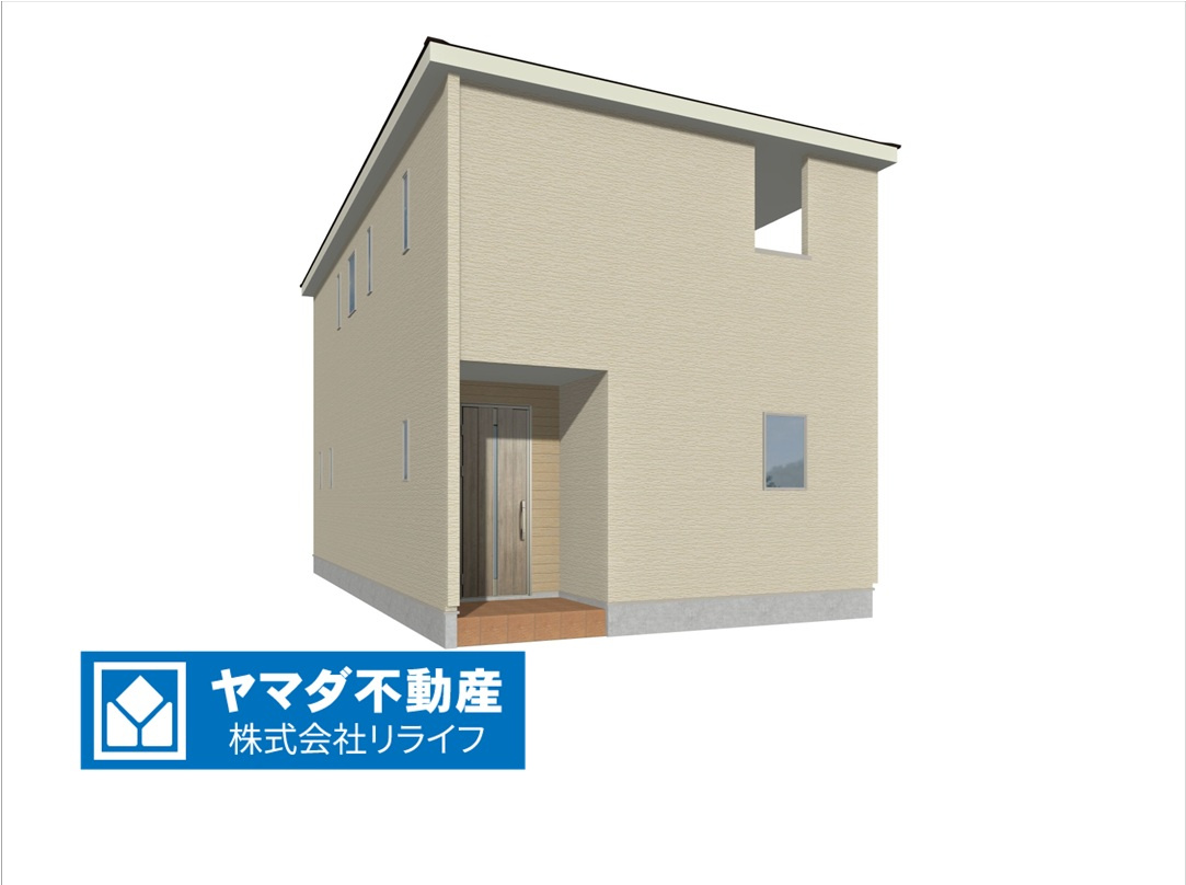 リーブルガーデン　各務原市蘇原伊吹町　全1区画分譲の外観パース