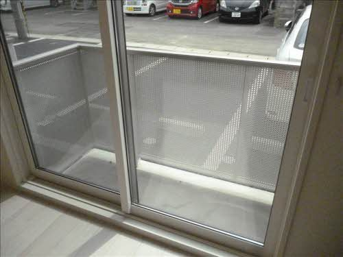 シャーメゾン梨木町のバルコニー