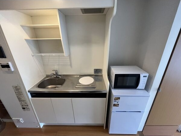 M's cubeのキッチン