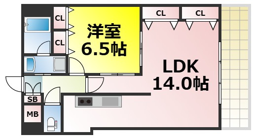 【間取り】 | CITY SPIRE幸町 仲介手数料無料