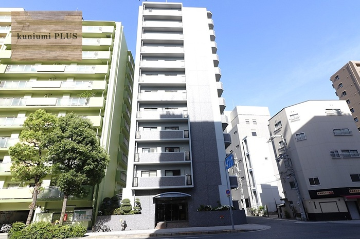 アルカディーナ天満橋リバーサイドの外観
