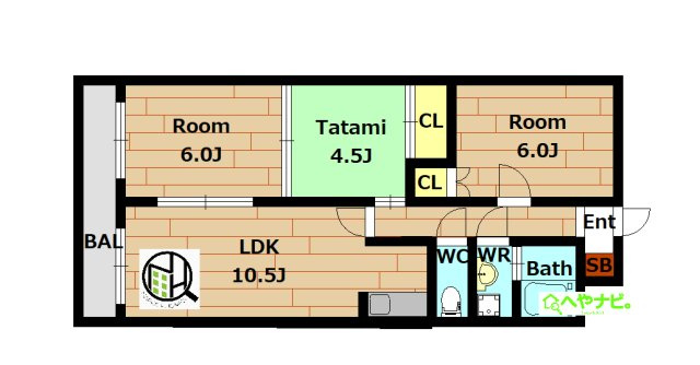 【間取り】 | ヒルズ池場