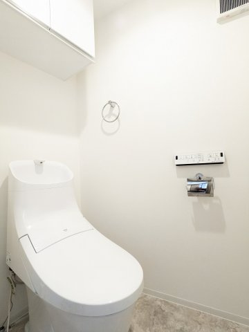 フラッフィー西早稲田のトイレ|シンプルで使いやすいトイレです